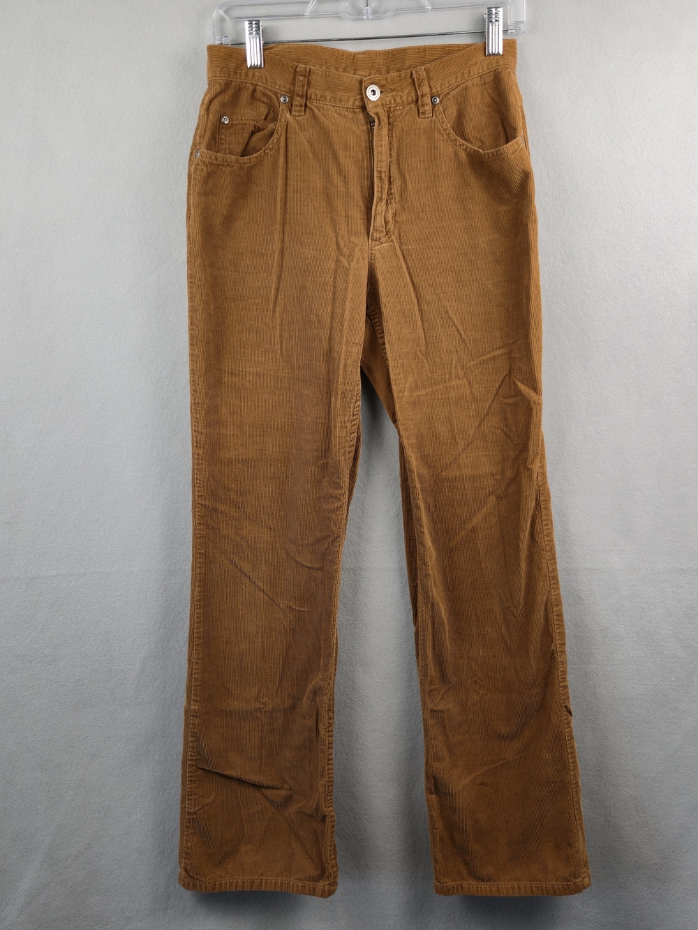 Vintage Liz Claiborne Lizwear Women's Brown Corduroy Pants - Size 6 Straight Leg